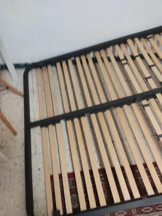 Somier 135cm con 6 patas