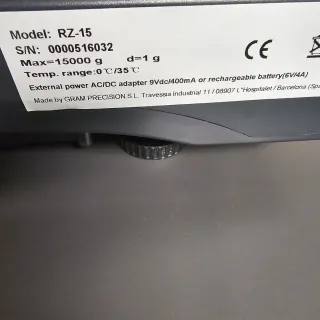 Balanza Electrónica GRAM RZ-15K 15kg