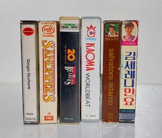 Lote 6 Casetes Vintage Variados