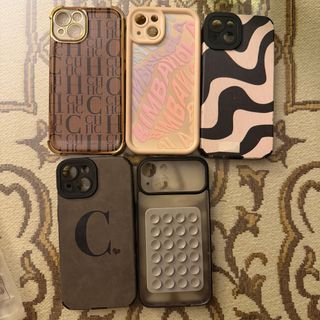 Lote 5 Fundas iPhone 13