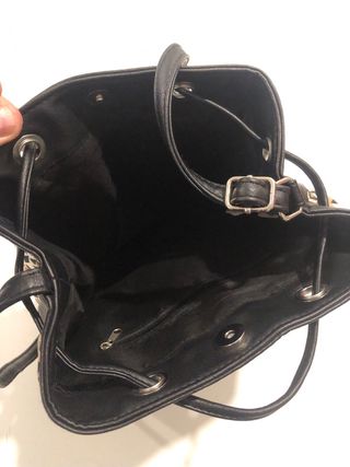 Bolso estampado con bandolera
