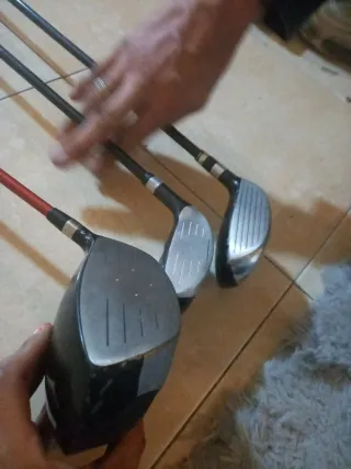 3 Palos de Golf: Driver, Maderas