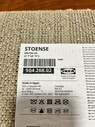 Tappeti IKEA 80x150 Beige