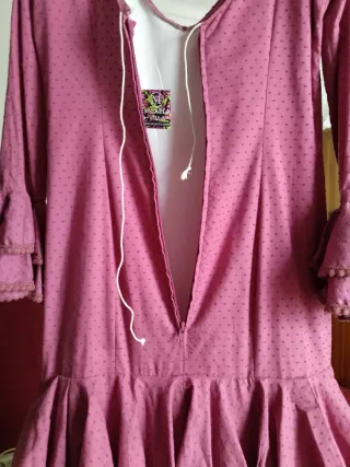 Vestido Flamenca Micaela Villa Rosa