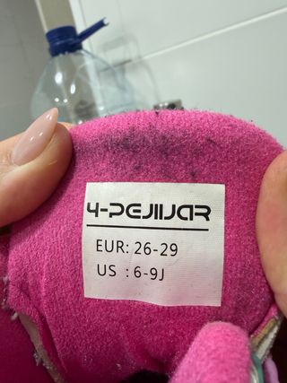 Patines infantiles unicornio talla ajustable