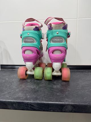 Patines infantiles unicornio talla ajustable