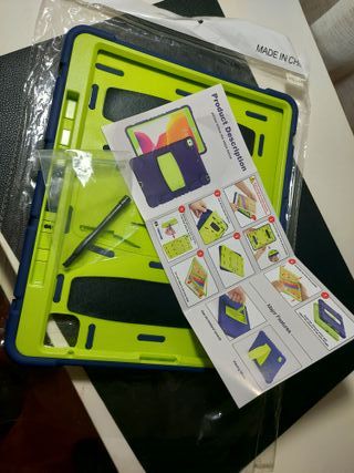 Funda Tablet 12.9 Antigolpes Soporte Asa