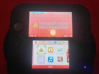 Nintendo 2DS Azul y Negra