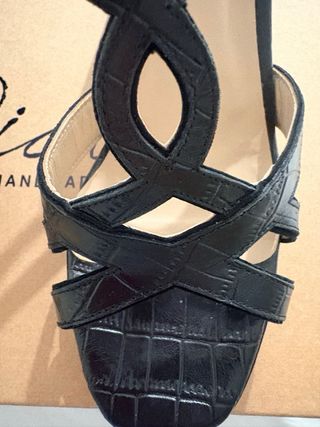 Sandalias tacón Micuir Micaela negras