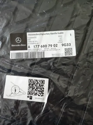 Set Tappetini Gomma Originali Mercedes