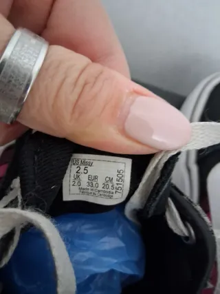 Scarpe Vans bambina n. 33