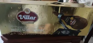 Paleta reserva duroc envasado, sin abrir 4kilos