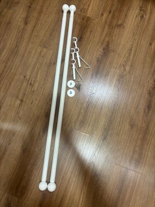 Set doble barra de cortina