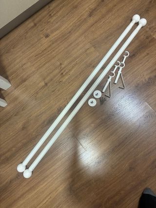 Set doble barra de cortina