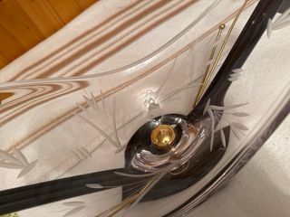 Centro de mesa cristal tallado