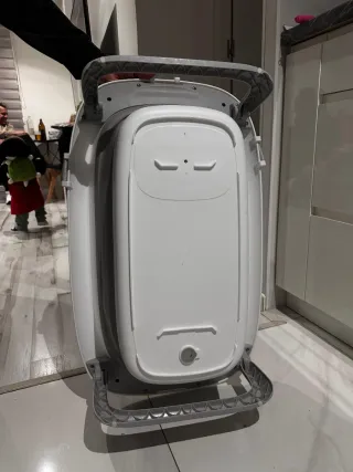 Bañera bebé plegable con cojín