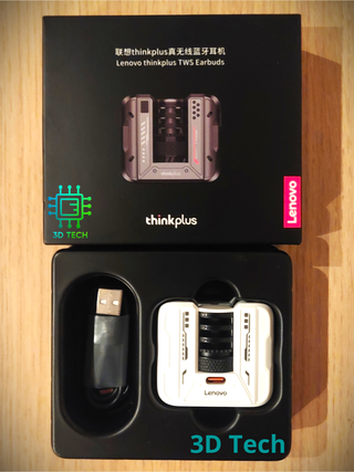 Auricolari Bluetooth Lenovo ThinkPlus LP49 Bianchi