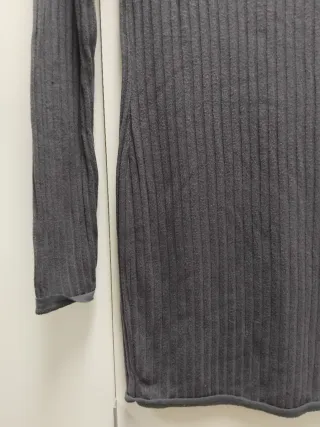 Vestido gris de Bershka talla XS