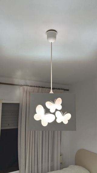 Lámpara infantil mariposas