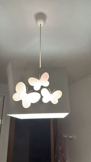 Lámpara infantil mariposas