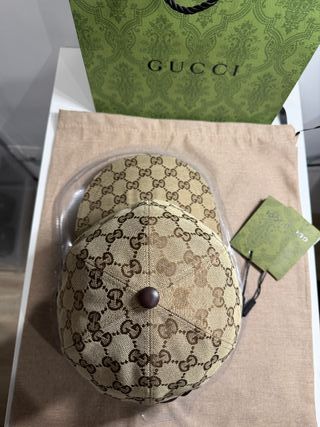 Gorra Gucci GG Clásica Marrón