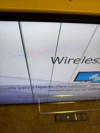 SMART TV Toshiba 49" 49U6763DG Com Riscas LCD 100%