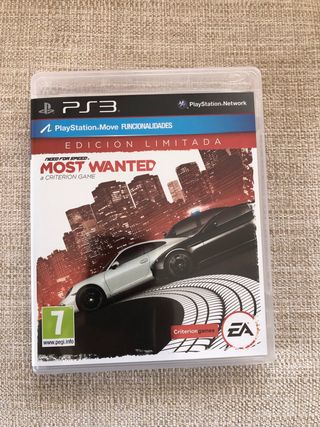 Need for Speed Most Wanted PS3 Edición Limitada