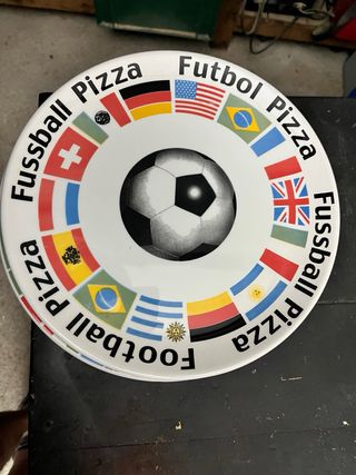 Juego 8 Platos Pizzeros Temática Fútbol