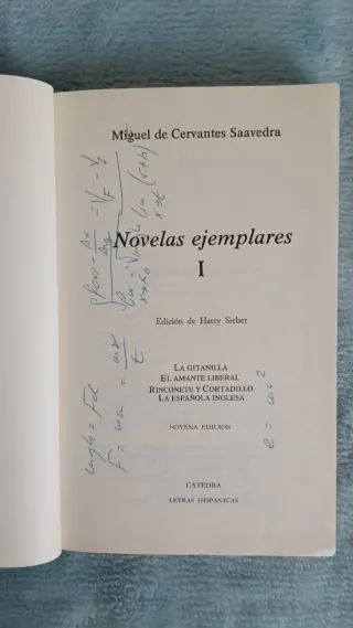 Novelas ejemplares I y II (Obra Completa) (Letr...