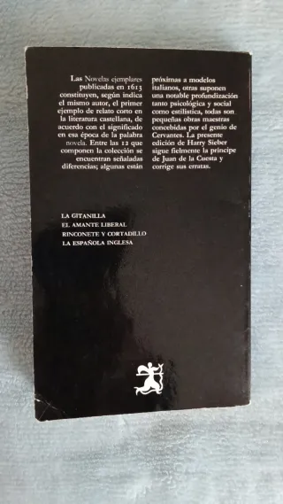 Novelas ejemplares I y II (Obra Completa) (Letr...