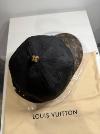 Gorra Louis Vuitton Negra y Marrón