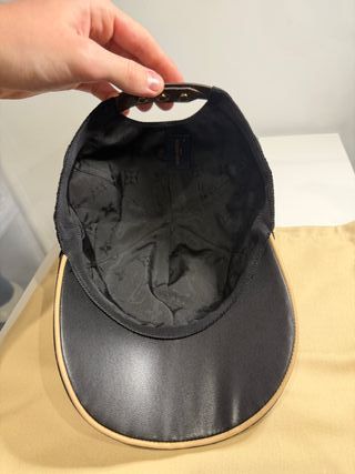 Gorra Louis Vuitton Negra y Marrón