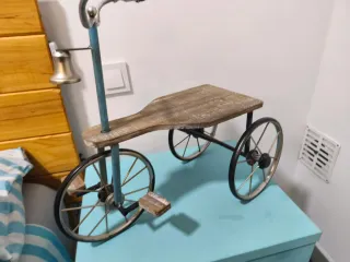 Triciclo Decorativo Vintage