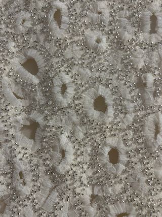 Falda Zara MIDI abalorios colección limitada