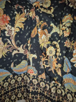 Blusa estampada mujer