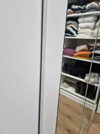 Espejo vestidor madera y cristal