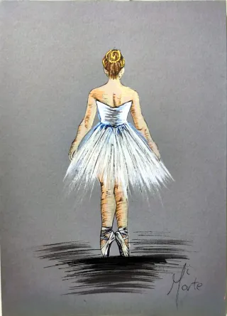 Lámina A5 Bailarina Ballet