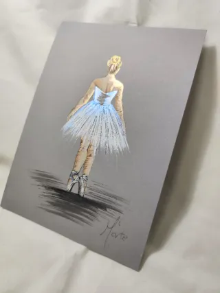 Lámina A5 Bailarina Ballet