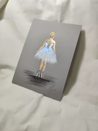 Lámina A5 Bailarina Ballet