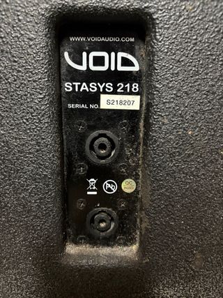 Void Acoustics Air Motion + Stasys 218