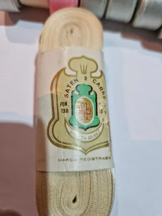 Lote de cintas de raso