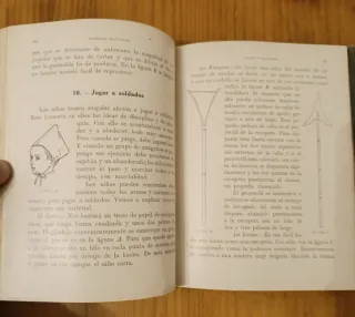 Trabajos manuales y juegos infantiles. 1923.