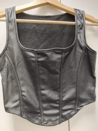 Camiseta Corsé Efecto Piel Talla XS