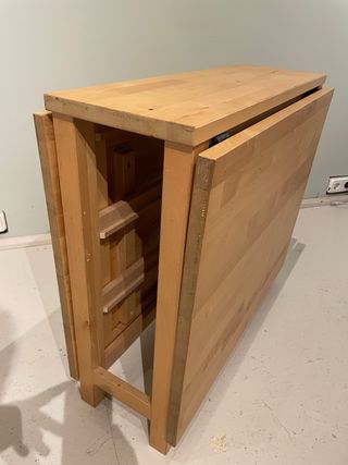 Mesa abatible IKEA NORDEN madera
