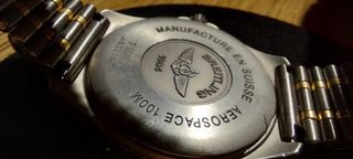 Breitling Aerospace Titanio y Oro Vintage