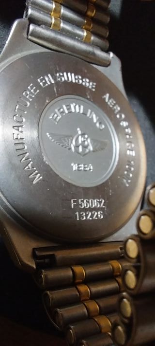 Breitling Aerospace Titanio y Oro Vintage