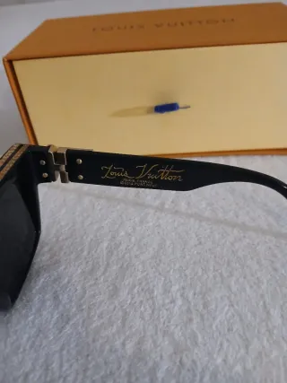 Gafas Louis Vuitton Negras y Doradas