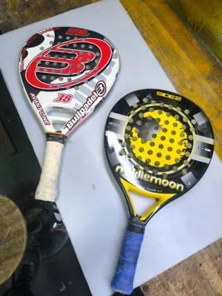 2 Raquetas de Pádel Middlemoon y Bullpadel
