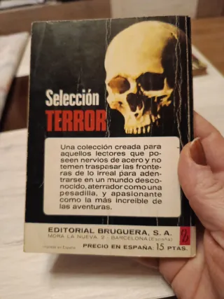 Libro antiguo terror