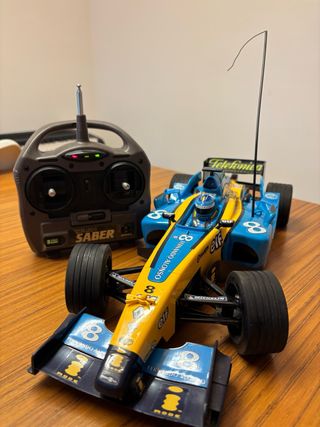 Coche RC Nikko Fernando Alonso Benetton MEJORADO